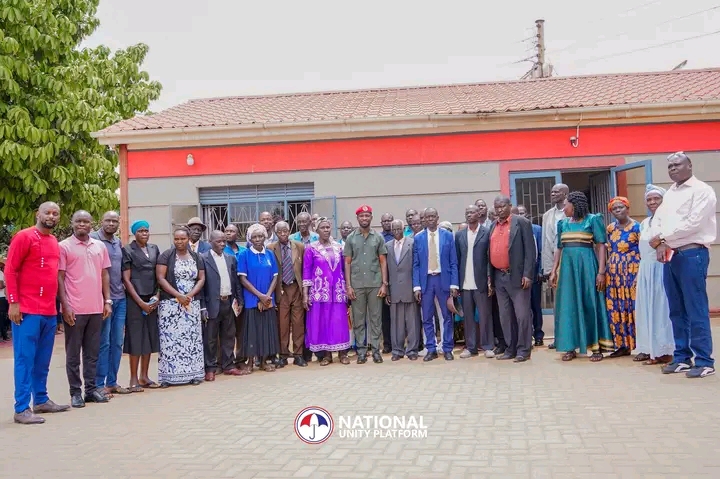 A GROUP OF 40 ELDERS FROM TESO SUB-REGION HAS BEEN ARRESTED AT NUP HEADQUARTERS - BOBI WINE