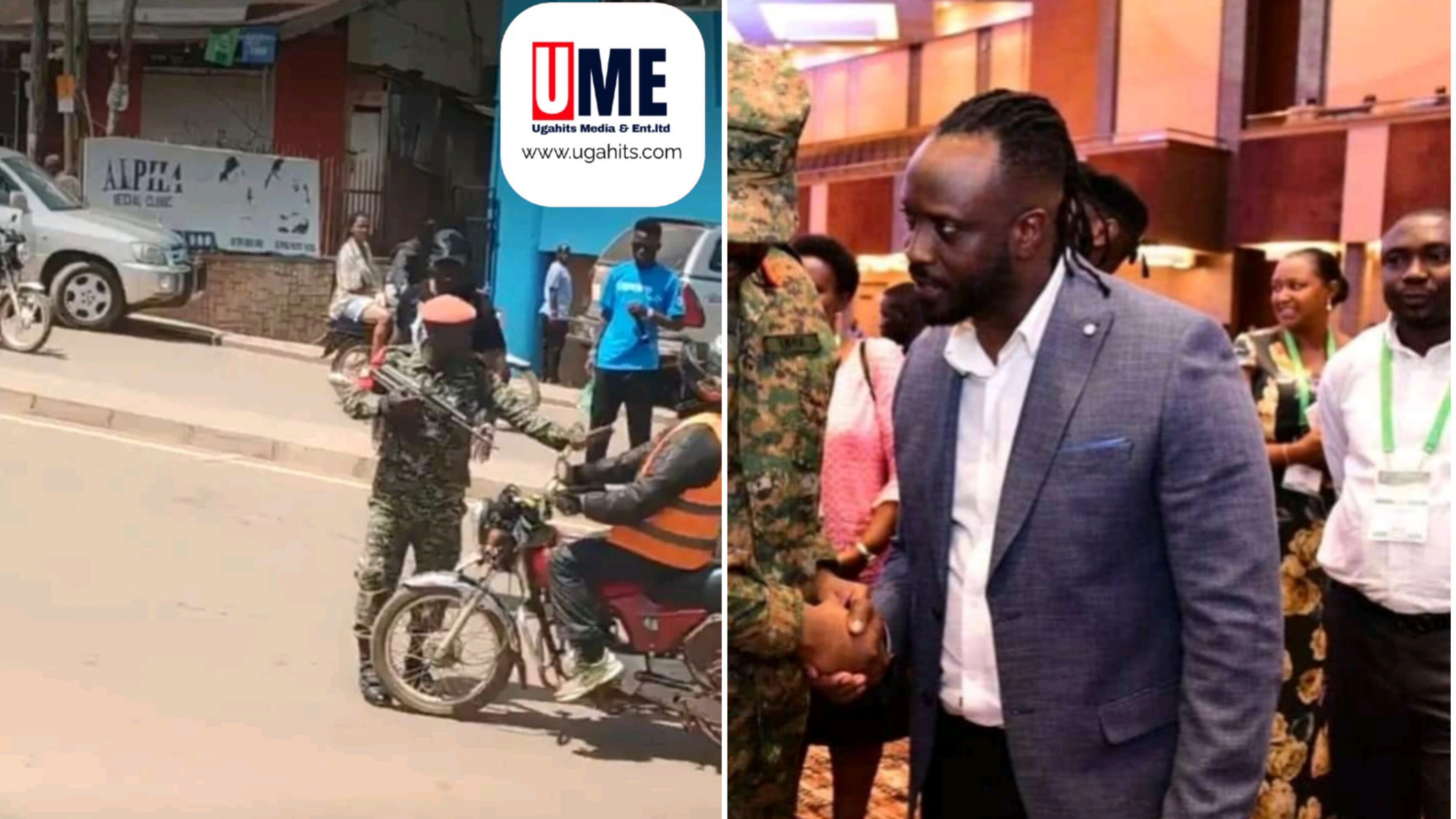 BEBE COOL'S SECURITY GUARD THREATENED TO SHOOT A BODA-BODA RIDER