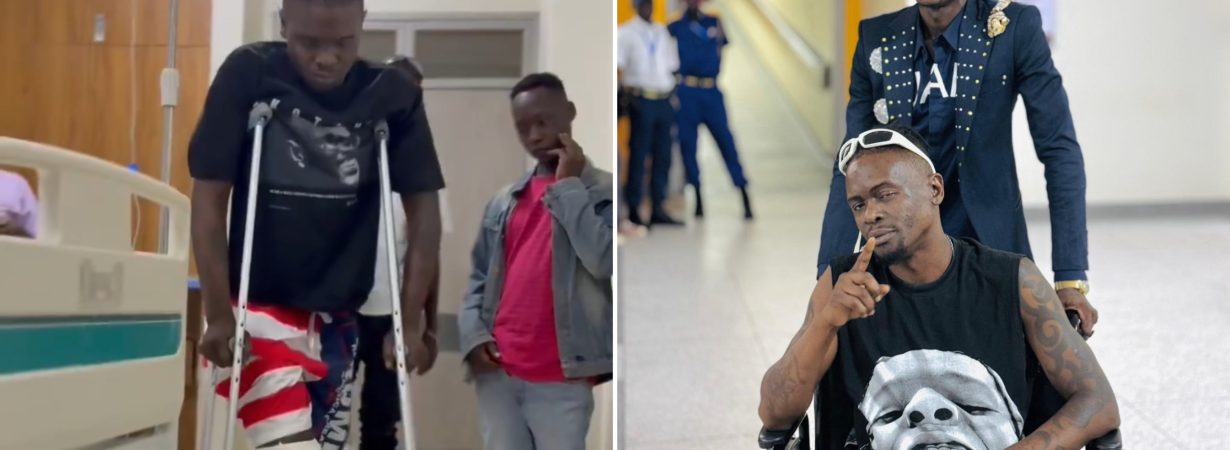 Weasel Finally Out of Hospital, Big Brother Chameleone by His Side